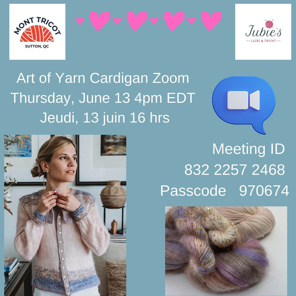 Zoom Art of Yarn Cardigan